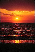 Sunset off Naples, Florida